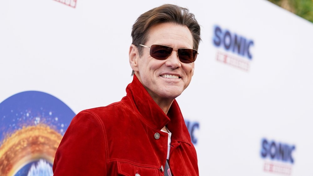 Jim Carrey à la première de Sonic the Hedgehog