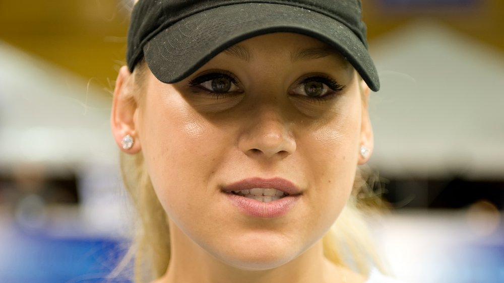 Anna Kournikova au tournoi de tennis WorldTeam en 2010