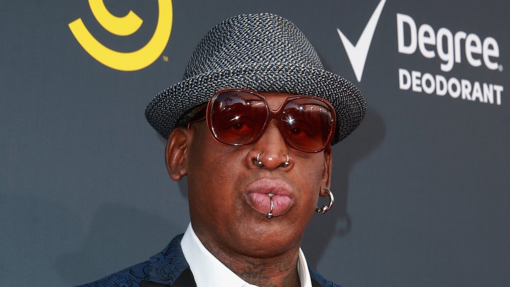 Dennis Rodman au Comedy Central Roast de Bruce Willis en 2018