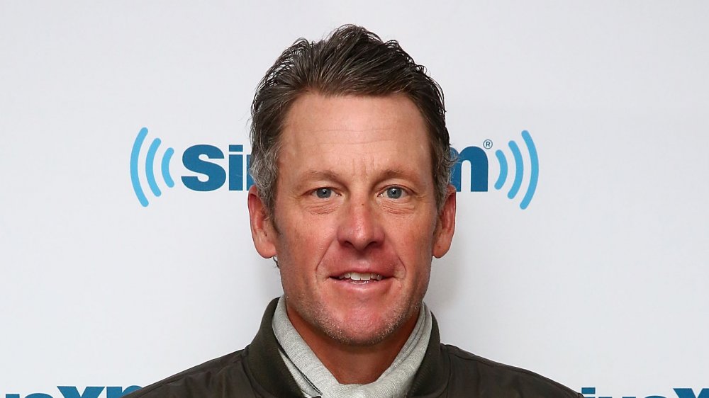 Lance Armstrong aux studios SiriusXM en 2017