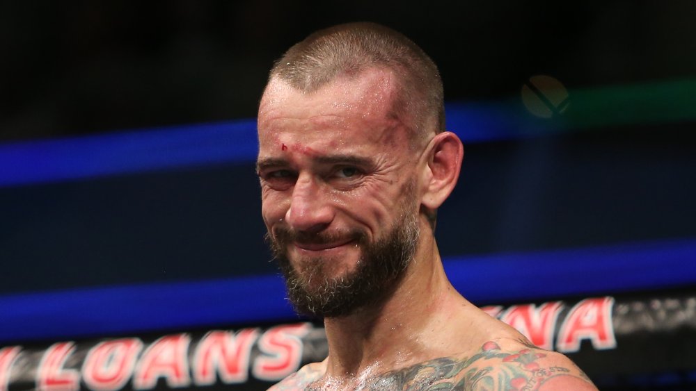 CM Punk à l'événement UFC 203