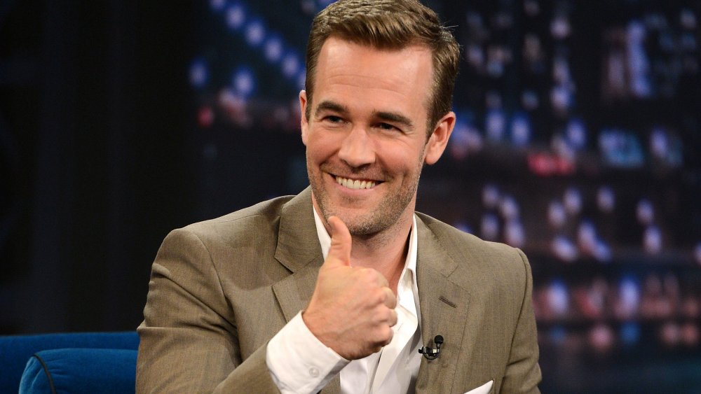 James Van Der Beek dans Late Night avec Jimmy Fallon en 2012