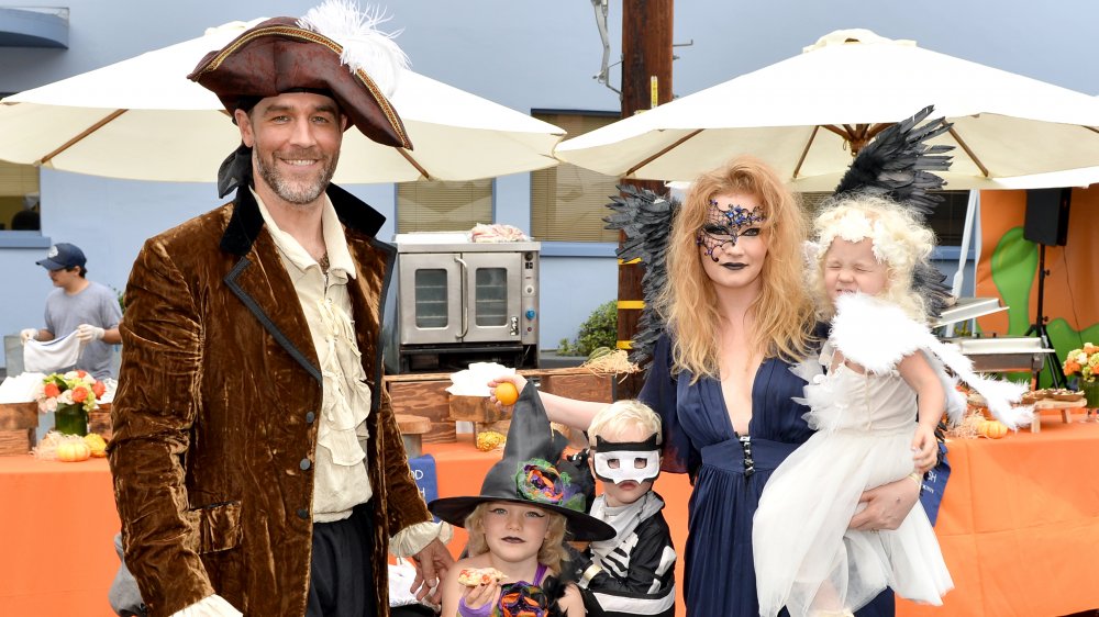 La famille Van Der Beek à la toute première fête d'Halloween de la Fondation GOOD + en 2016