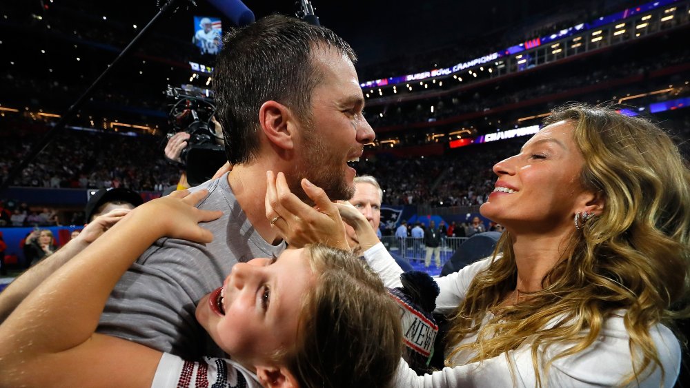 Tom Brady et sa famille