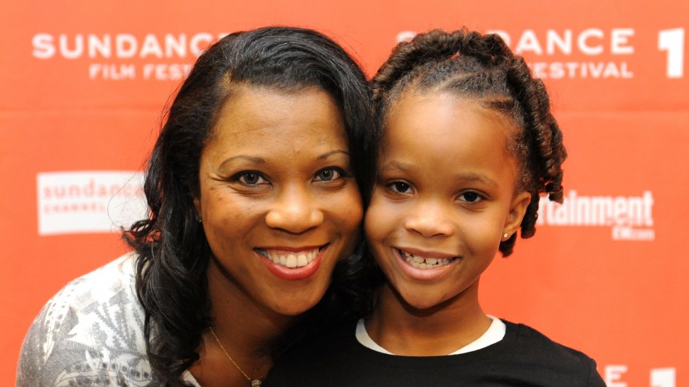 Qulyndreia Wallis et Quvenzhané Wallis à la première des bêtes du sud sauvage au Festival du film de Sundance