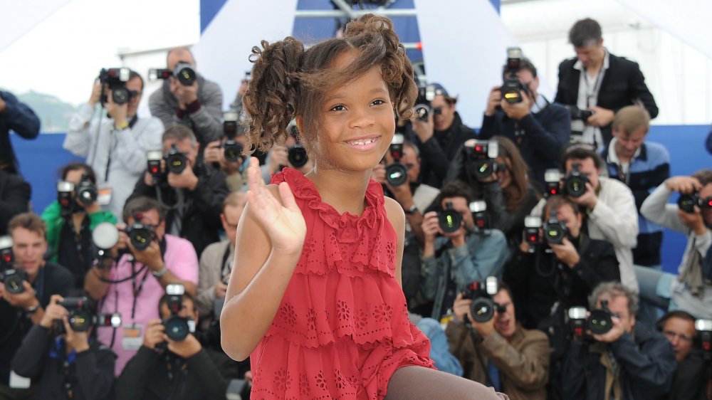 Quvenzhané Wallis au 65e Festival de Cannes