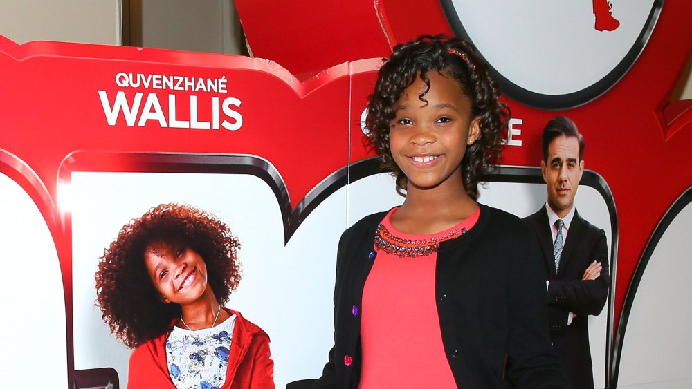 Quvenzhané Wallis à la projection d'Annie Best Buddies en 2014