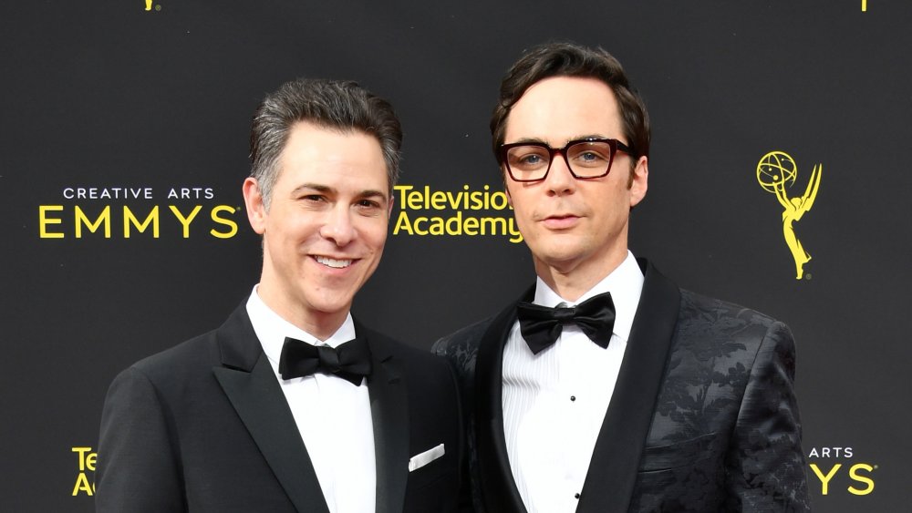 Todd Spiewak et Jim Parsons aux Creative Arts Emmys 2019