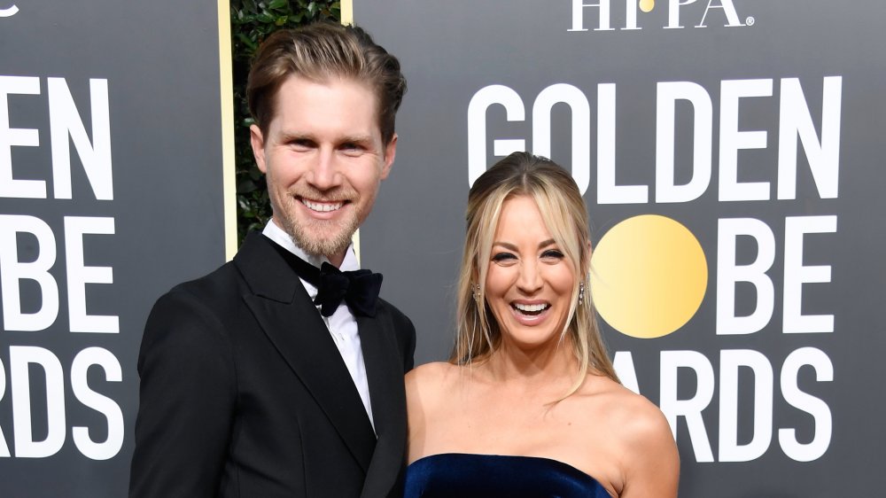 Karl Cook et Kaley Cuoco aux 76e Golden Globe Awards annuels