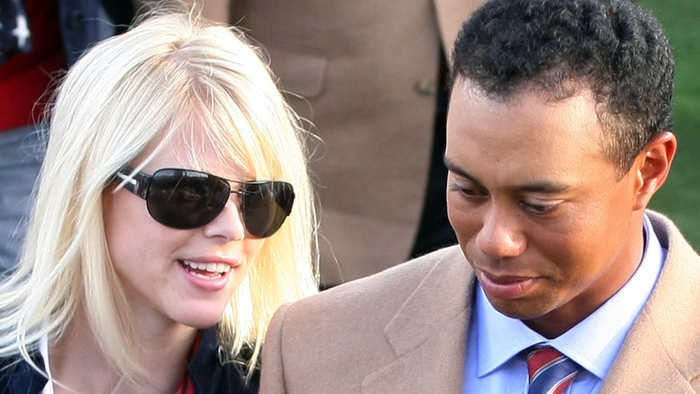 Elin Nordegren et Tiger Woods côte à côte