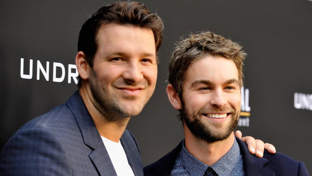 Tony Romo et Chace Crawford