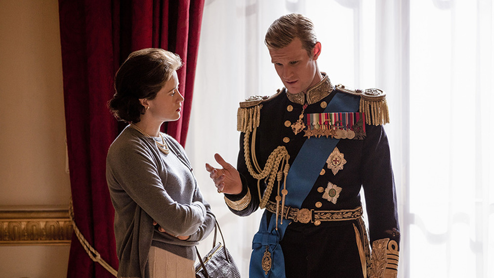 Matt Smith en tant que prince Philip dans The Crown