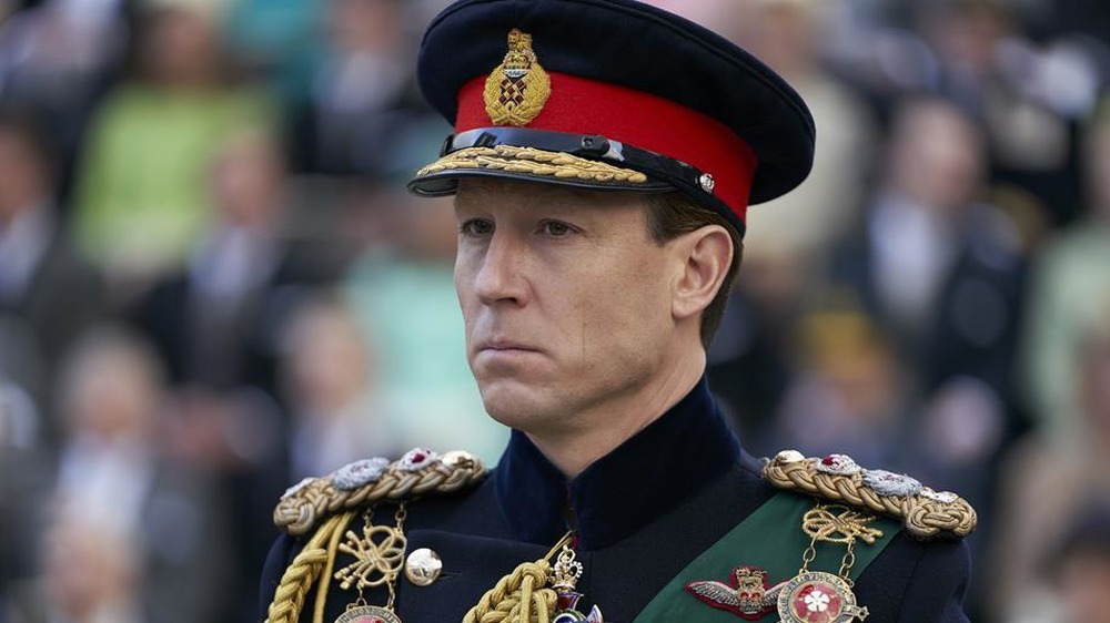 Tobias Menzies dans le rôle du prince Philip dans The Crown