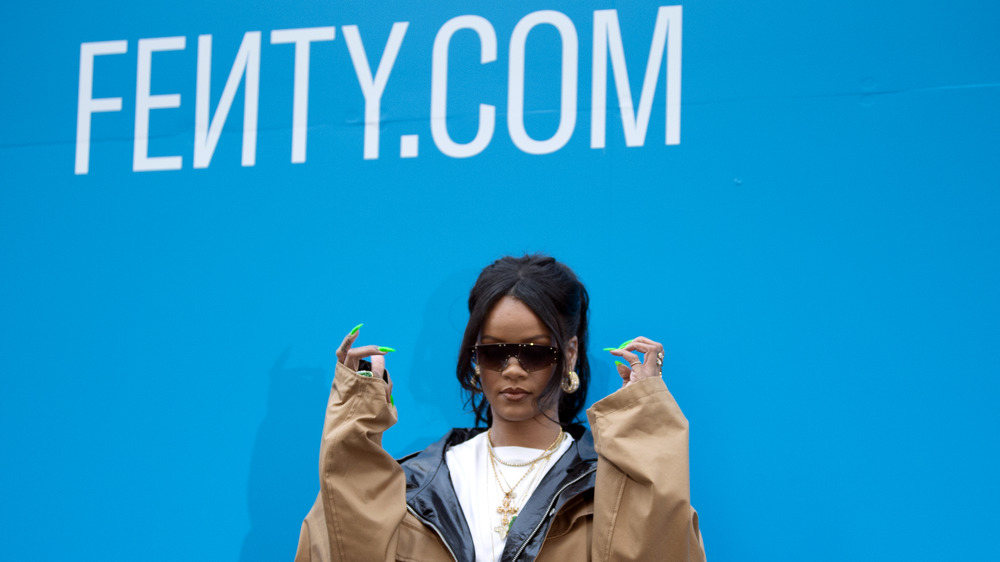 Rihanna à l'aperçu exclusif Fenty en 2019