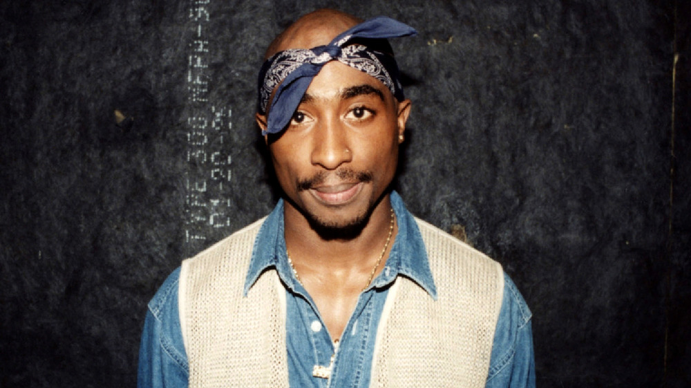 Tupac Shakur dans les coulisses