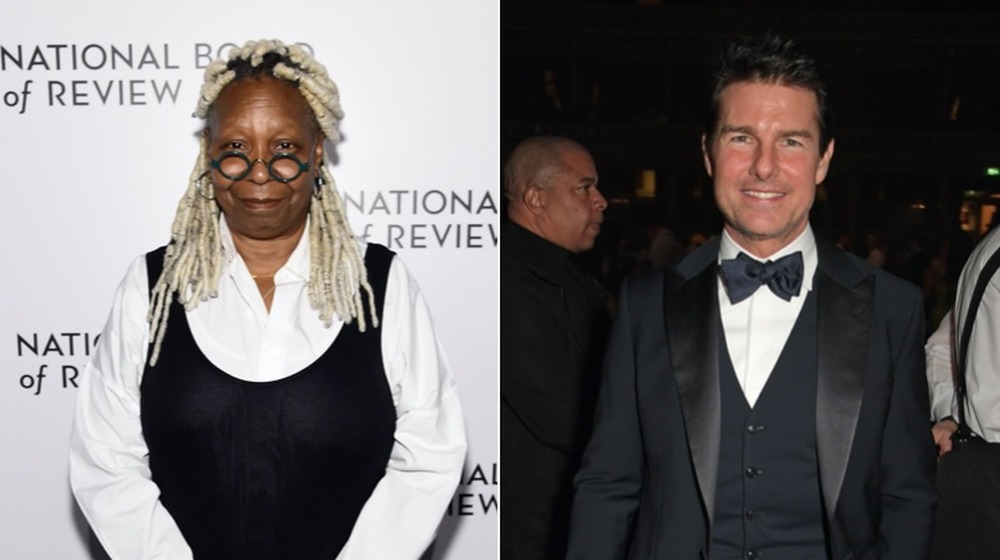 Tom Cruise et Whoopi Goldberg