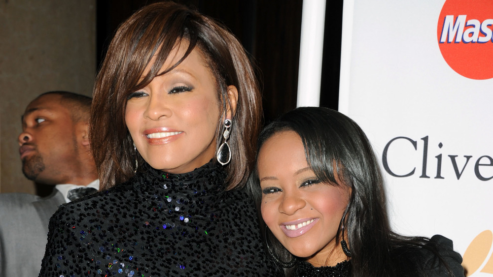 Whitney Houston avec Bobbi Kristina Brown 