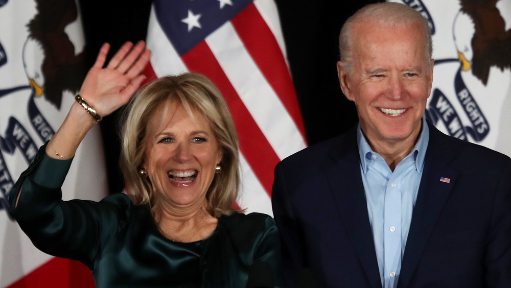 Jill Biden et Joe Biden souriant