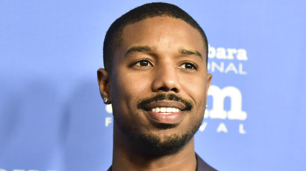 Michael B.Jordan avec un sourire