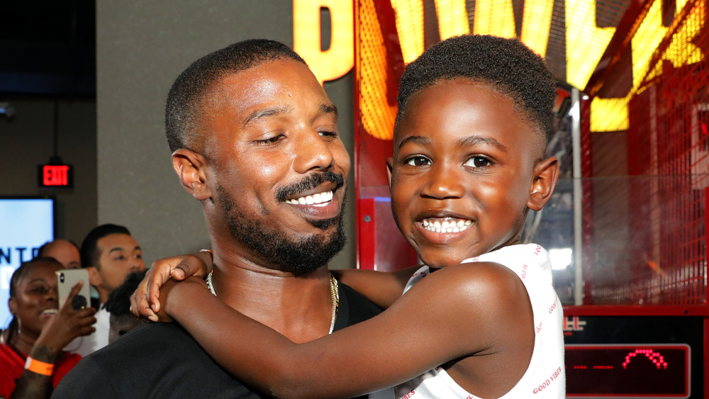 Michael B.Jordan lors de son événement caritatif