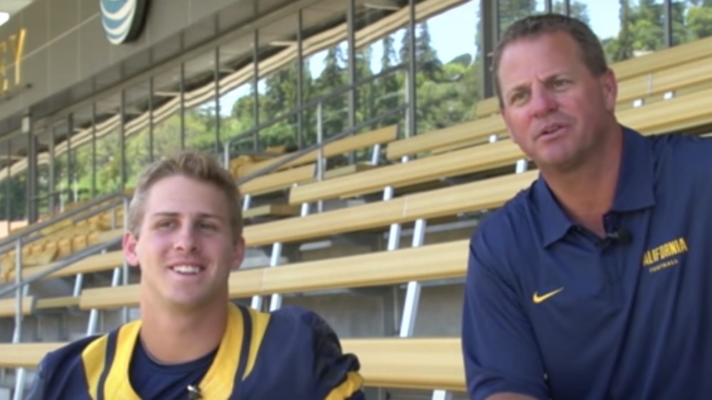 Jared Goff et Jerry Goff parlent