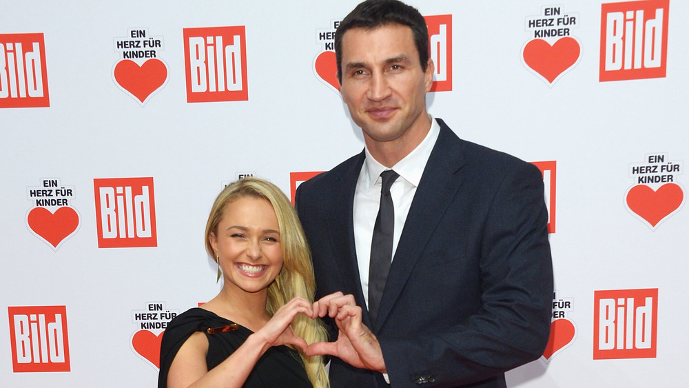 Hayden Panettiere, mains coeur Wladimir Klitschko