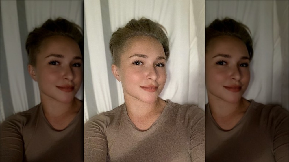 Hayden Panettiere nouveau selfie cheveux