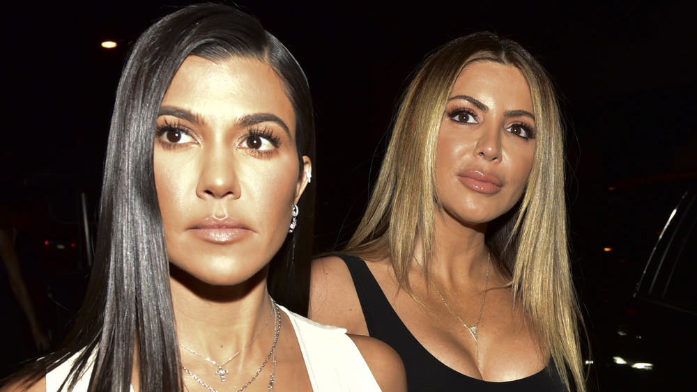 Kourtney Kardashian avec Larsa Pippen