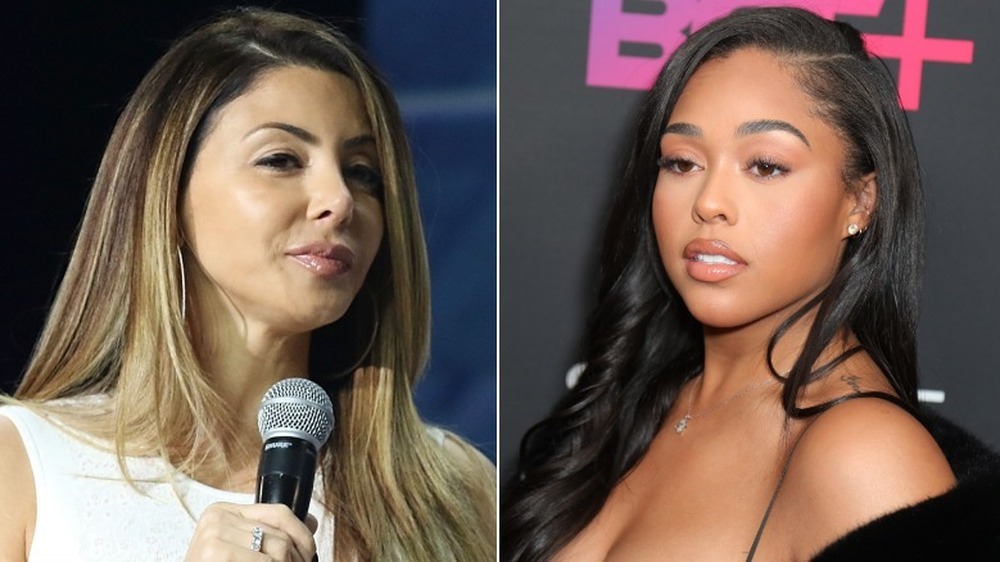 Larsa Pippen (à gauche), Jordyn Woods (à droite) 