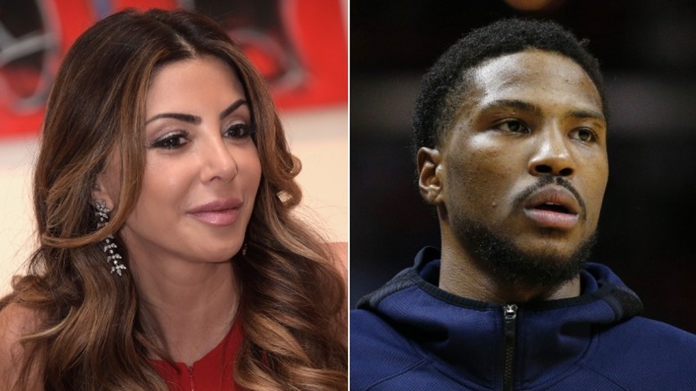 Larsa Pippen Malik Beasley distraite 