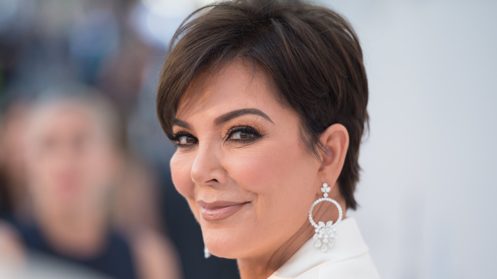 Kris Jenner souriant