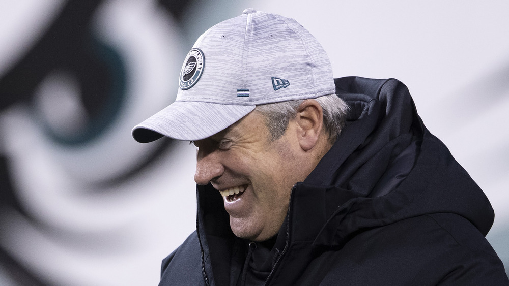 Doug Pederson au match de football