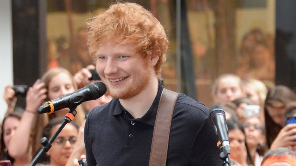 Ed Sheeran chante sur Today Show