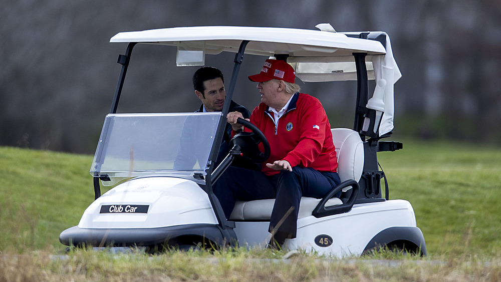 Donald Trump au golf