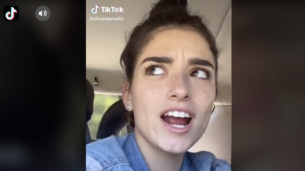 Dixie D'Amelio sur TikTok