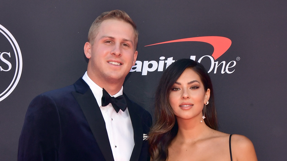 Jared Goff et Christen Harper à l'ESPYS