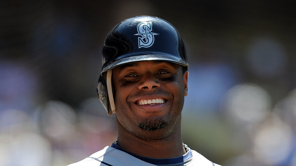 Ken Griffey Jr.au match de baseball