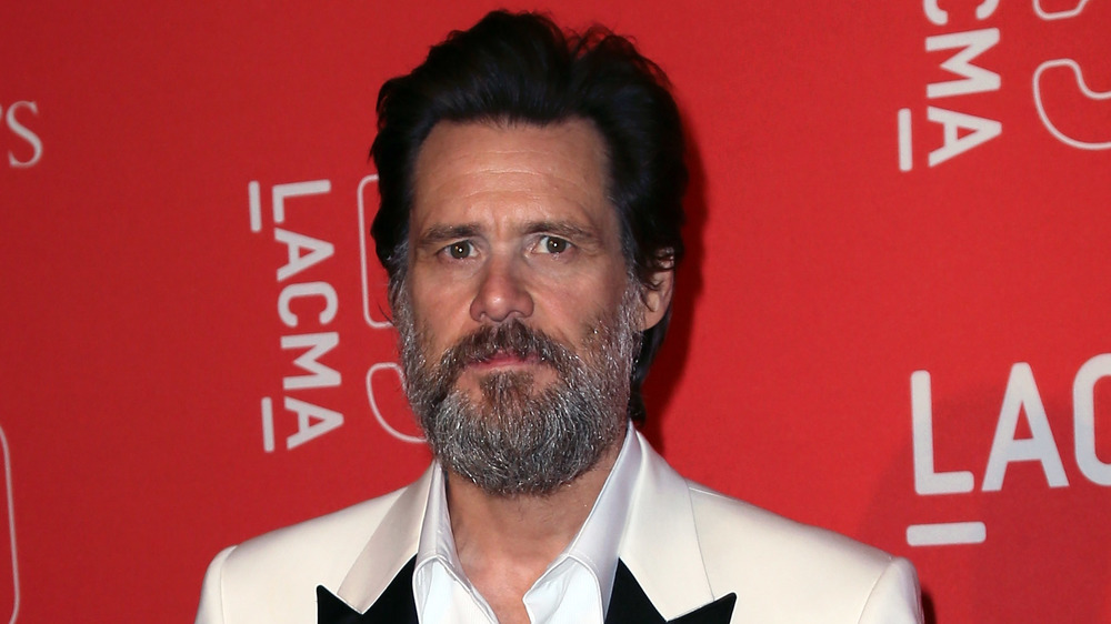 Jim Carrey a l'air sombre 