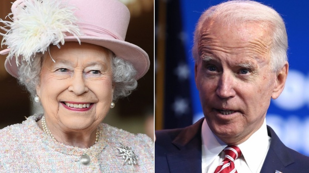 La reine Elizabeth a envoyé une lettre au président Joe Biden