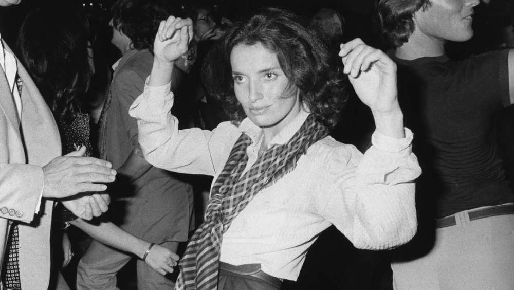 Margaret Trudeau dansant au Studio 54 de New York après le divorce