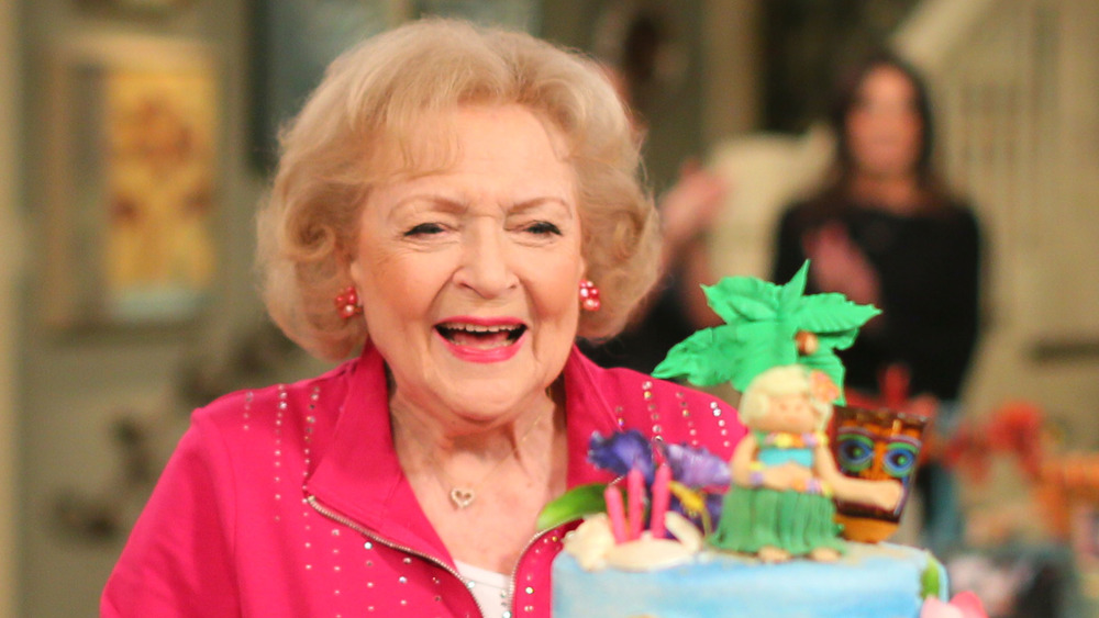 Gâteau d'anniversaire Betty White 