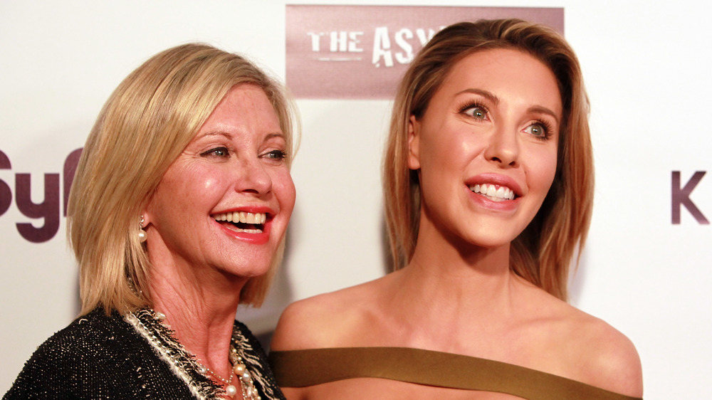 Olivia Newton-John avec sa fille, Chloe Lattanzi