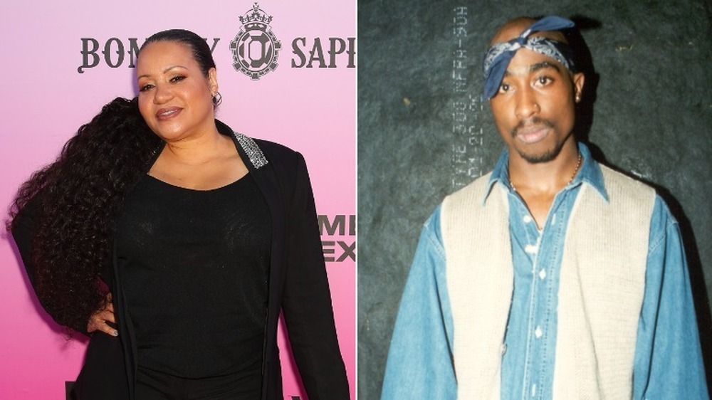 Image divisée de Cheryl "Salt" James et Tupac Shakur