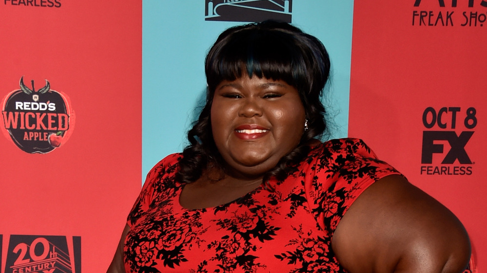 Gabourey Sidibe lors de la première de l'AHS