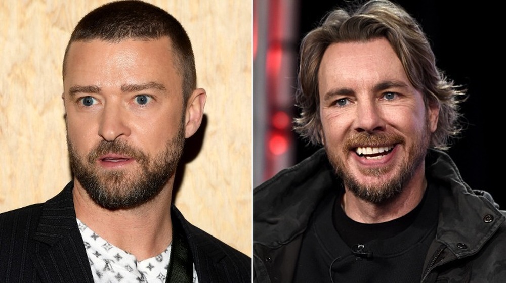 Justin Timberlake et Dax Shepard côte à côte