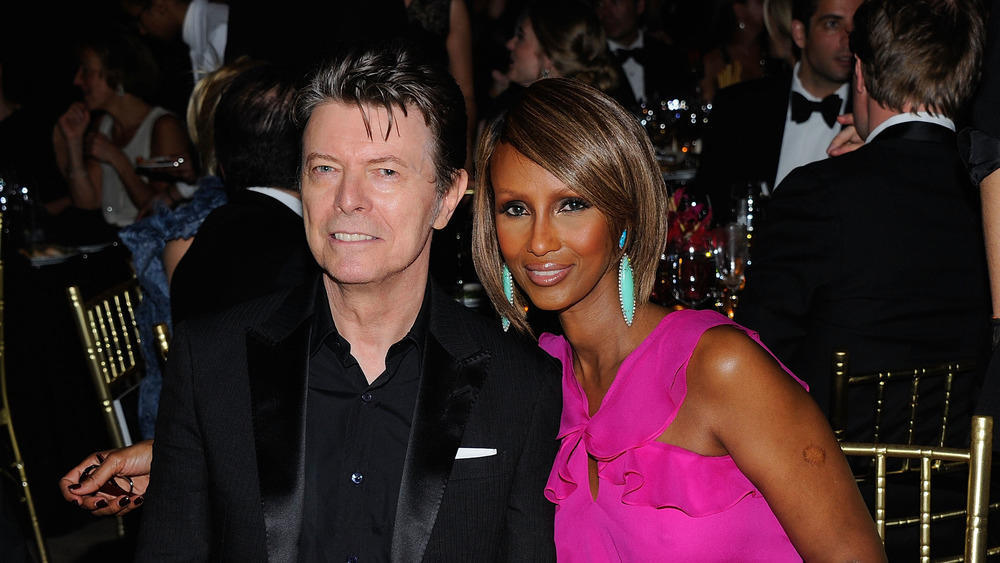 David Bowie et Iman en 2011