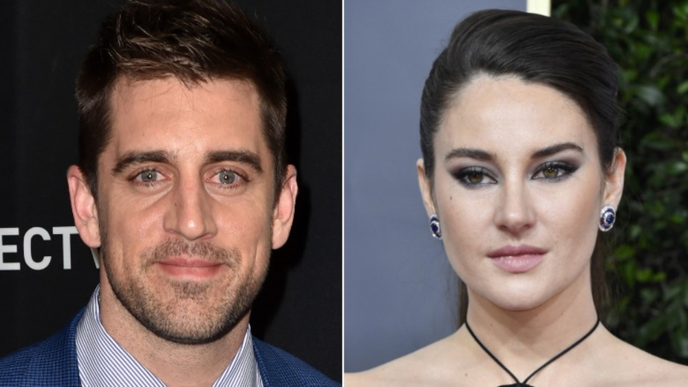 Aaron Rodgers; Shailene Woodley