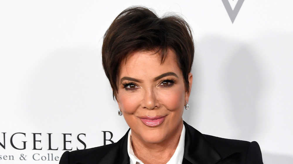 Kris Jenner souriant