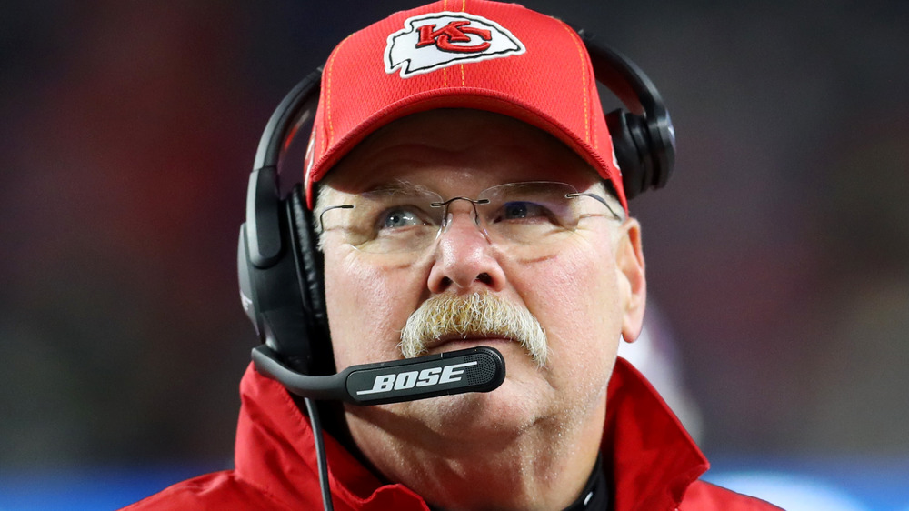 L'entraîneur Andy Reid à un match des chefs en 2020