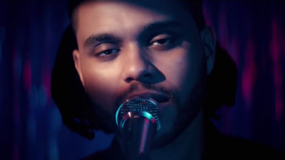 The Weeknd dans sa vidéo Can't Feel My Face